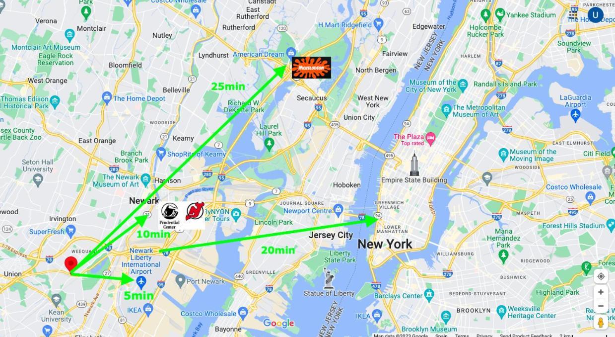 Best Ewr Airport Apt-Hot Tub-Free Parking Hillside 외부 사진